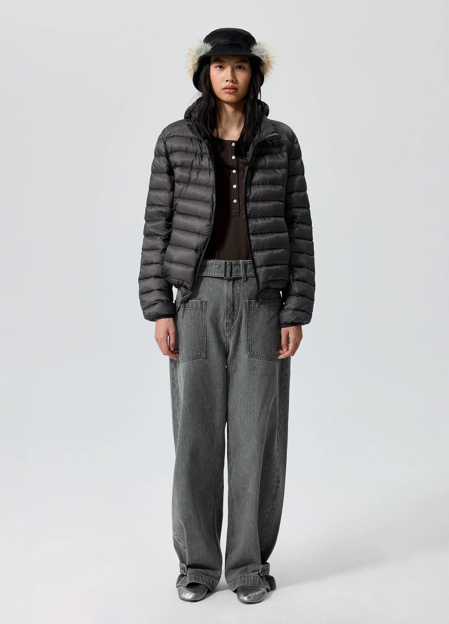 Belted Cargo Trousers