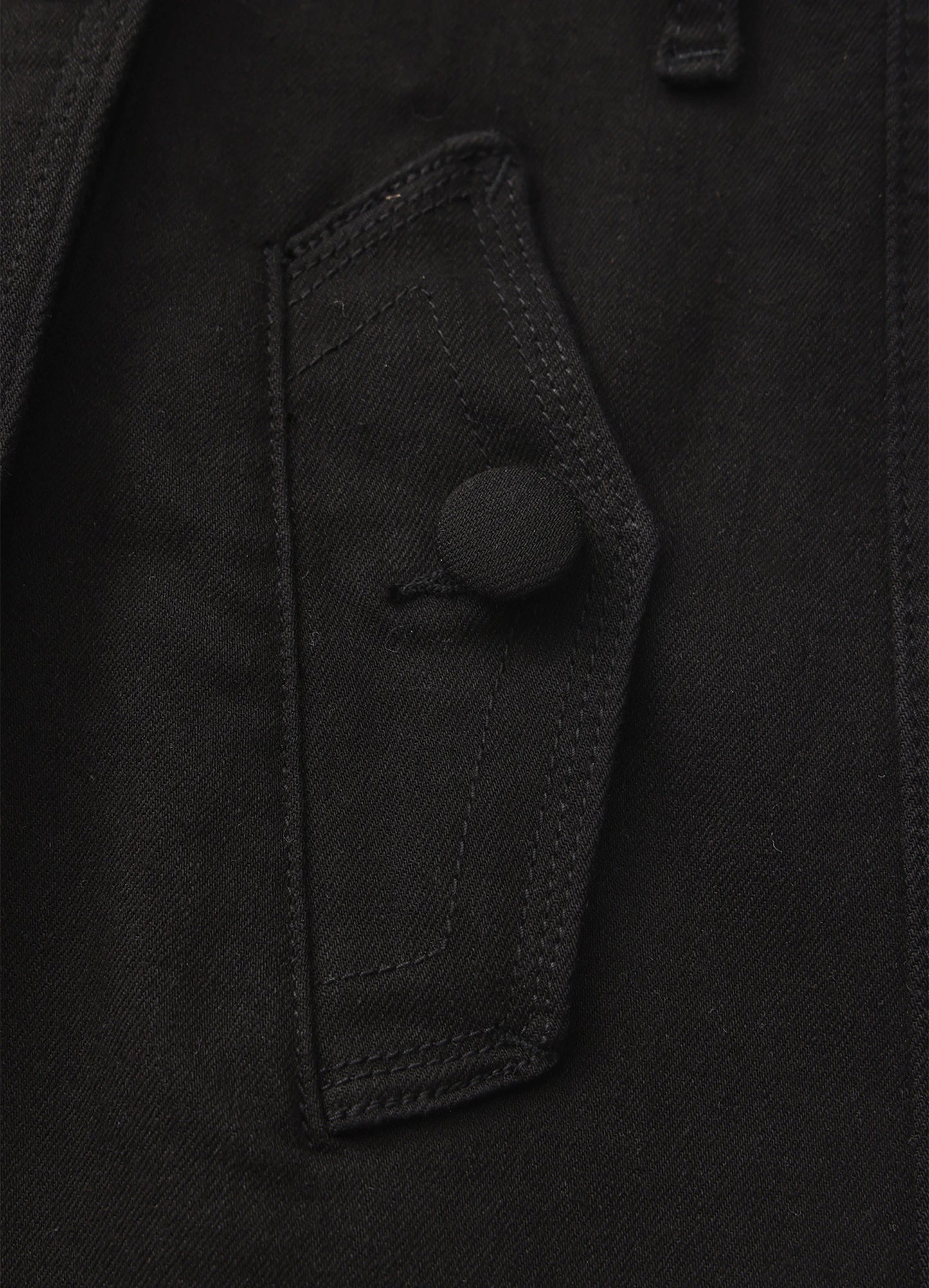 Belted Denim Coat