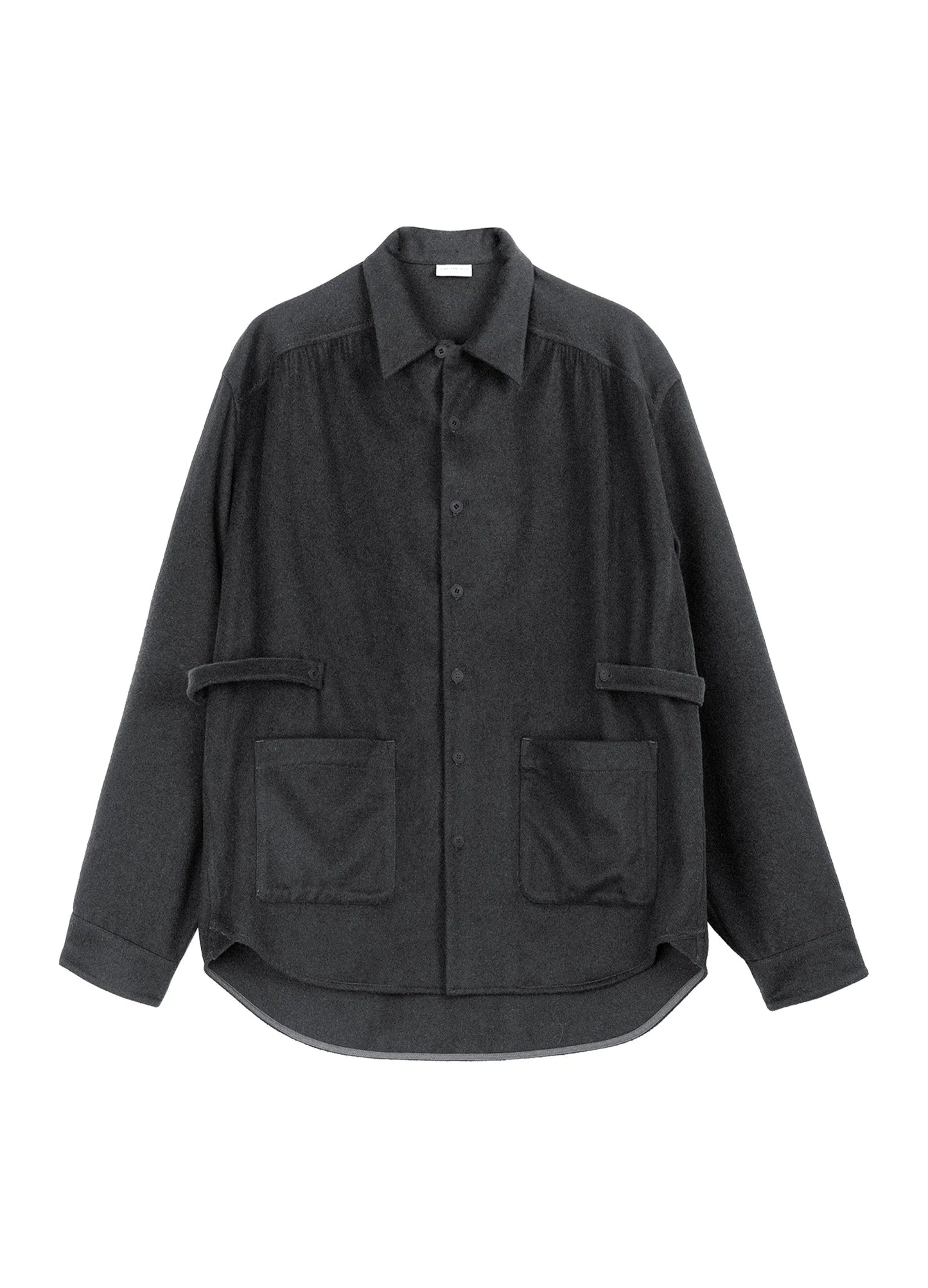 Belted Wool Overshirt