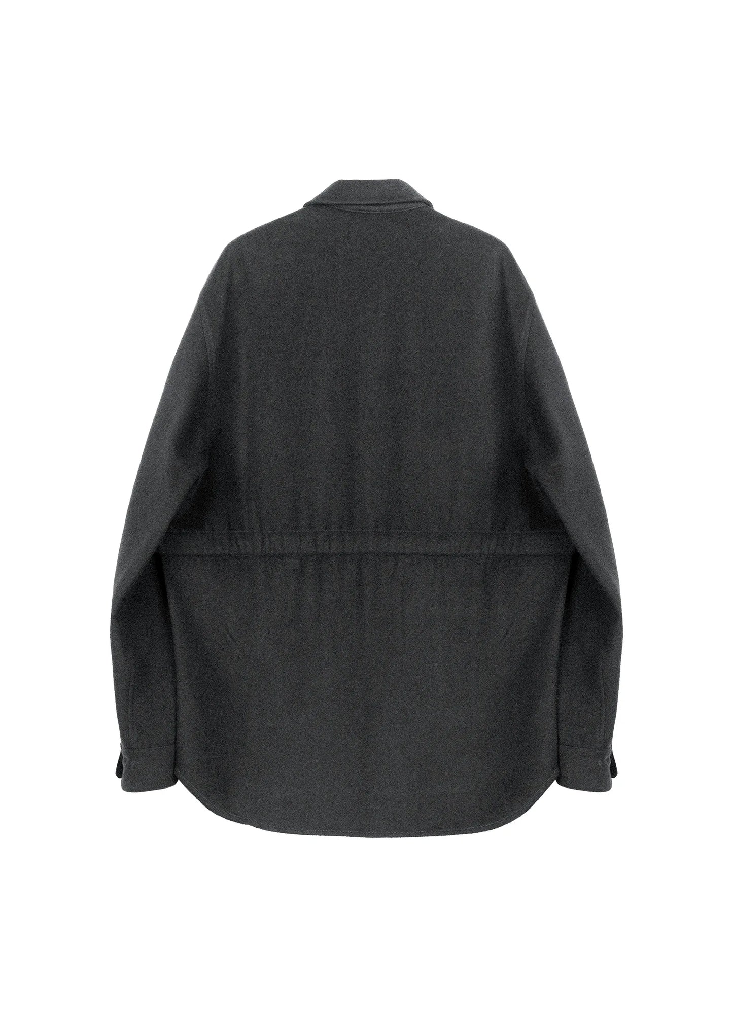 Belted Wool Overshirt