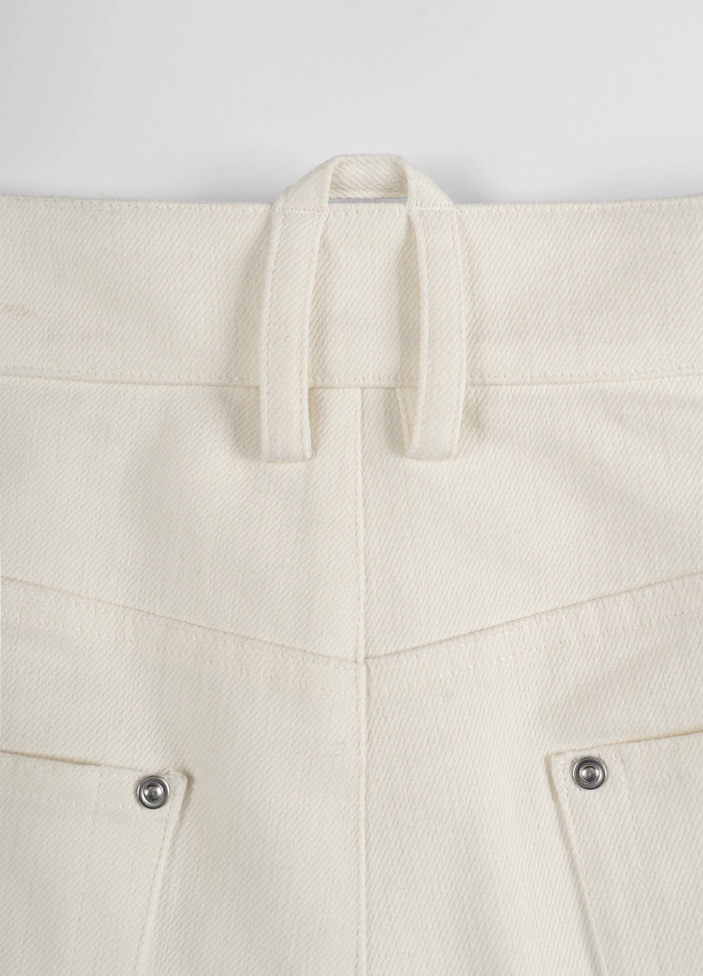 Bootcut Cotton Trousers