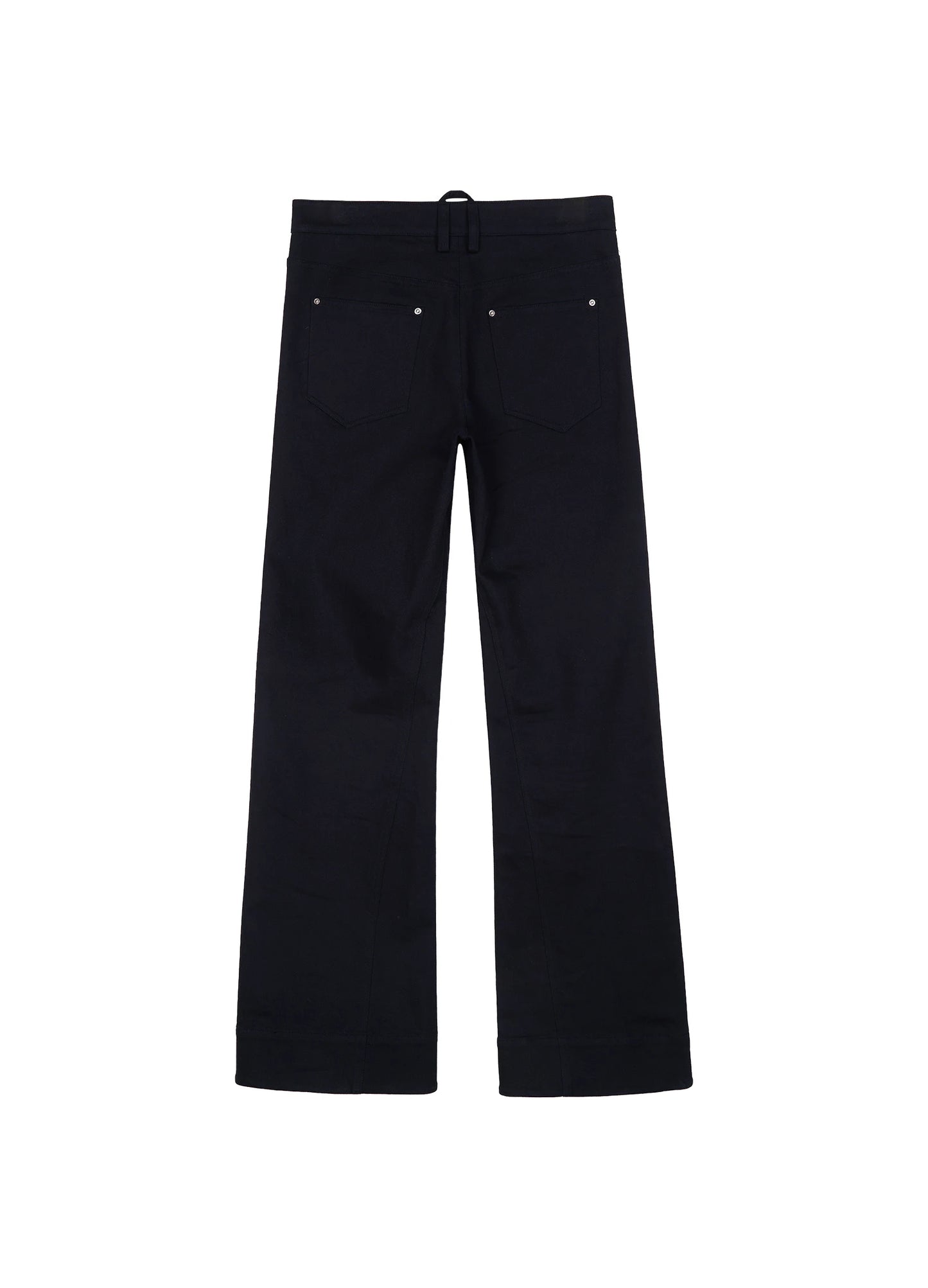 Bootcut Cotton Trousers