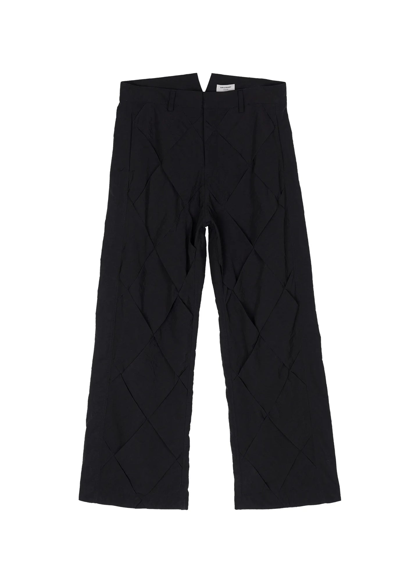 Braided Cotton Trousers