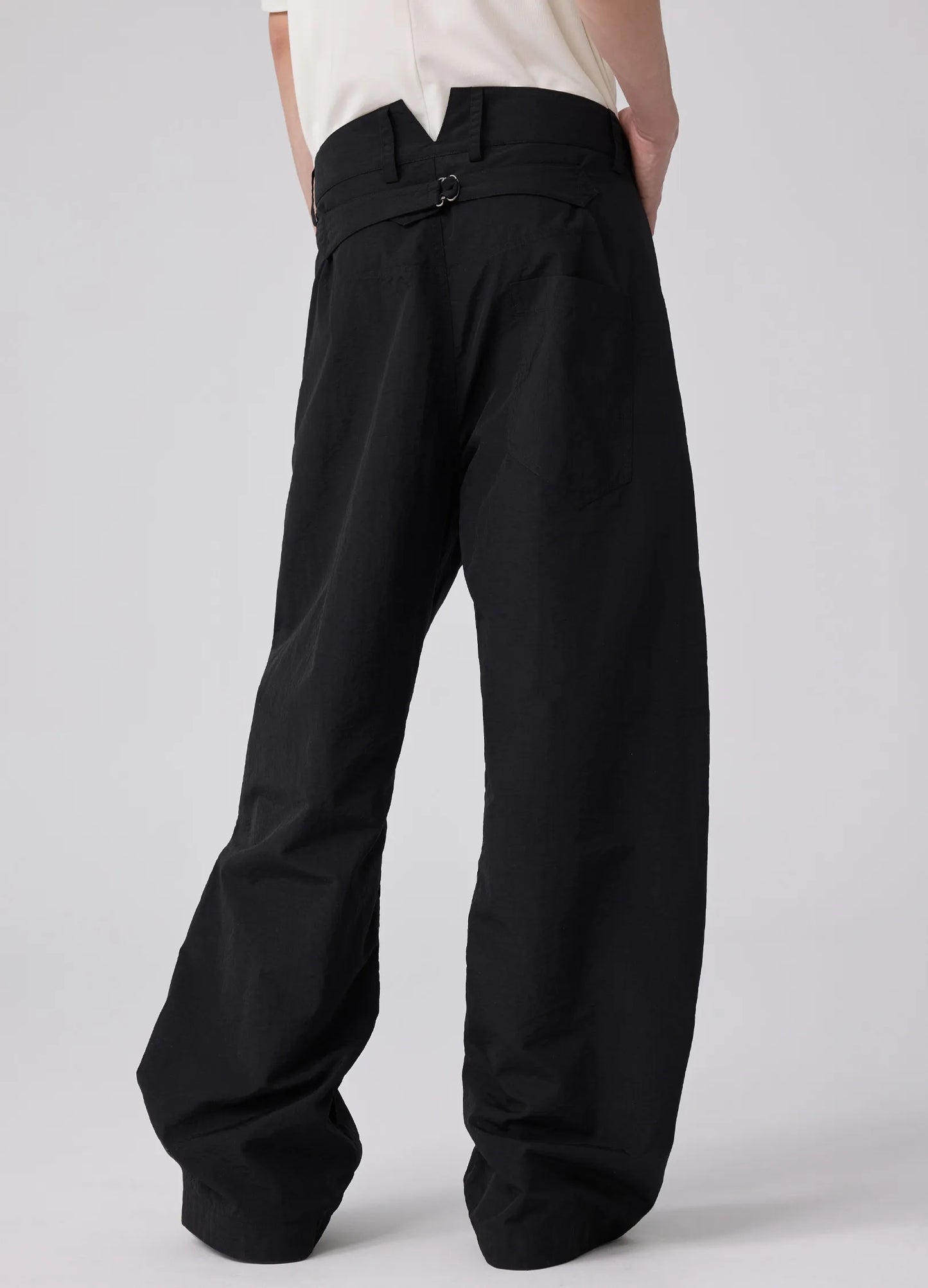 Braided Cotton Trousers