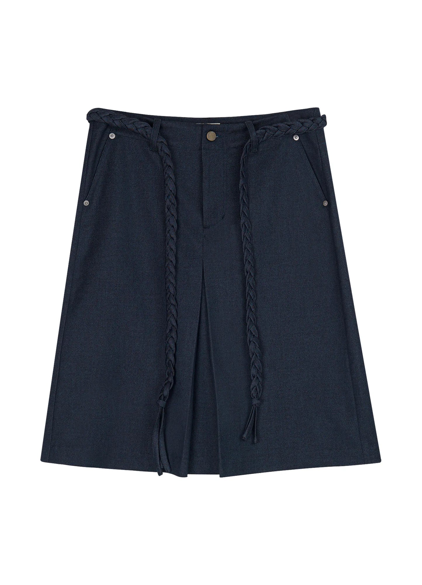 Braided Pleat Skirt