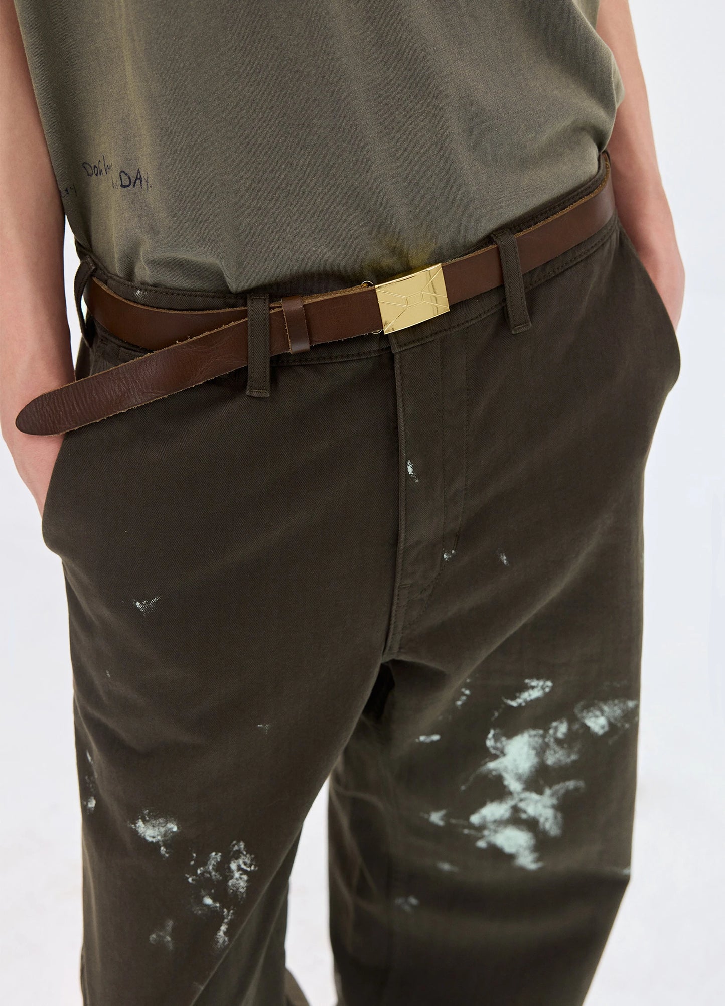 Brass Buckle Belt