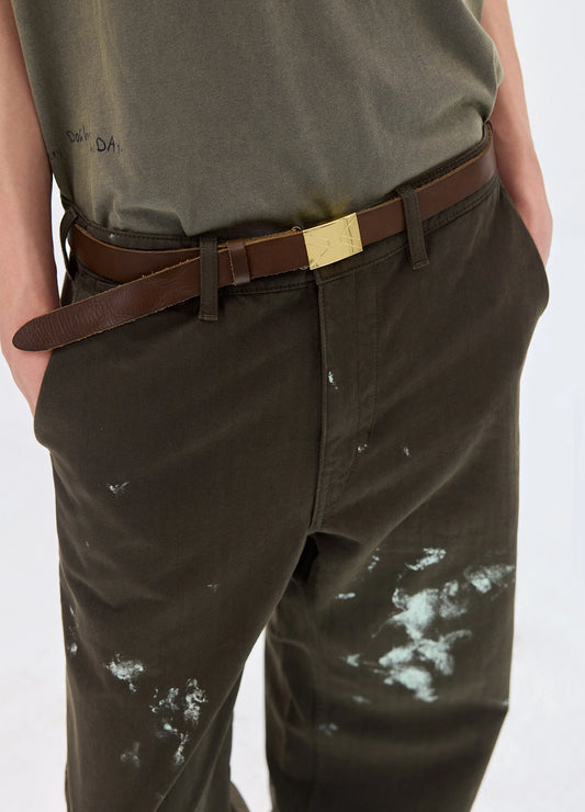 Brass Buckle Belt