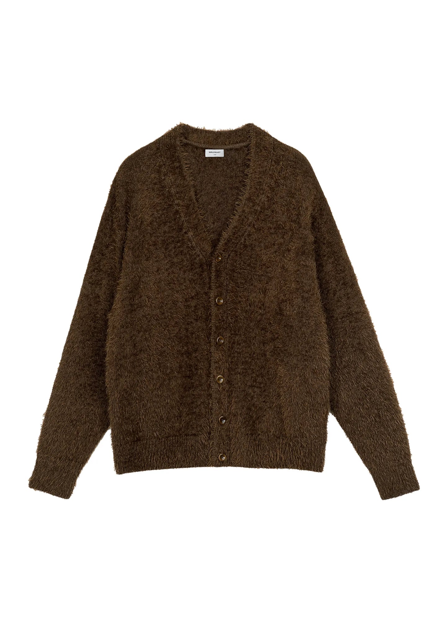Brushed Wool Cardigan