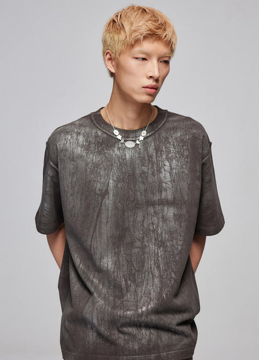Brushed Silver Tee