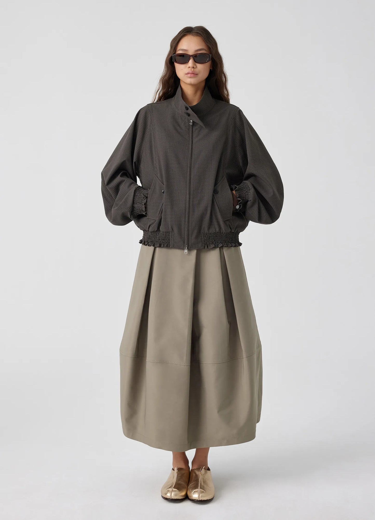 Bubble Long Skirt