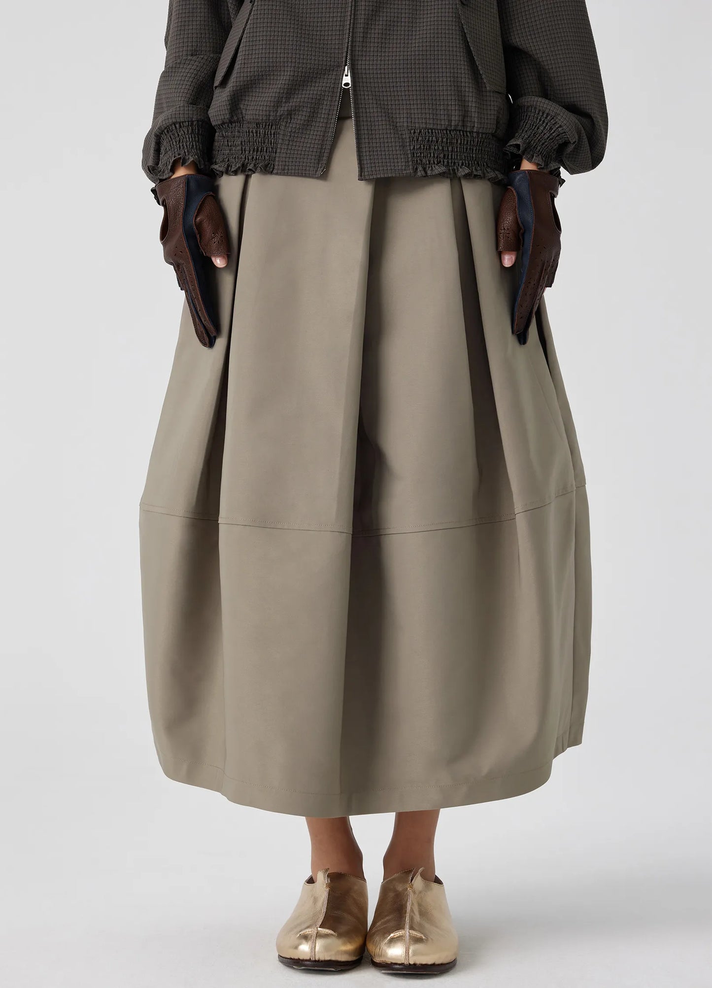 Bubble Long Skirt