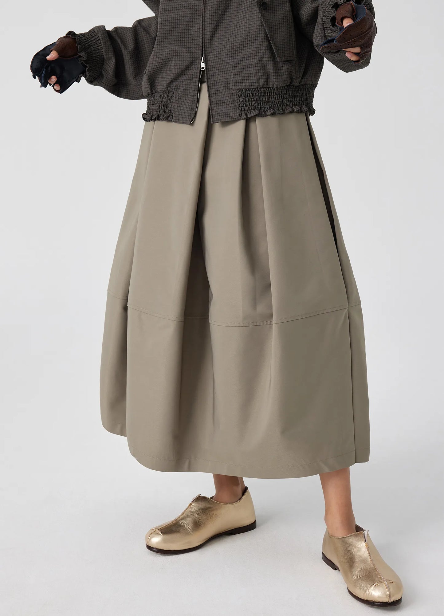 Bubble Long Skirt