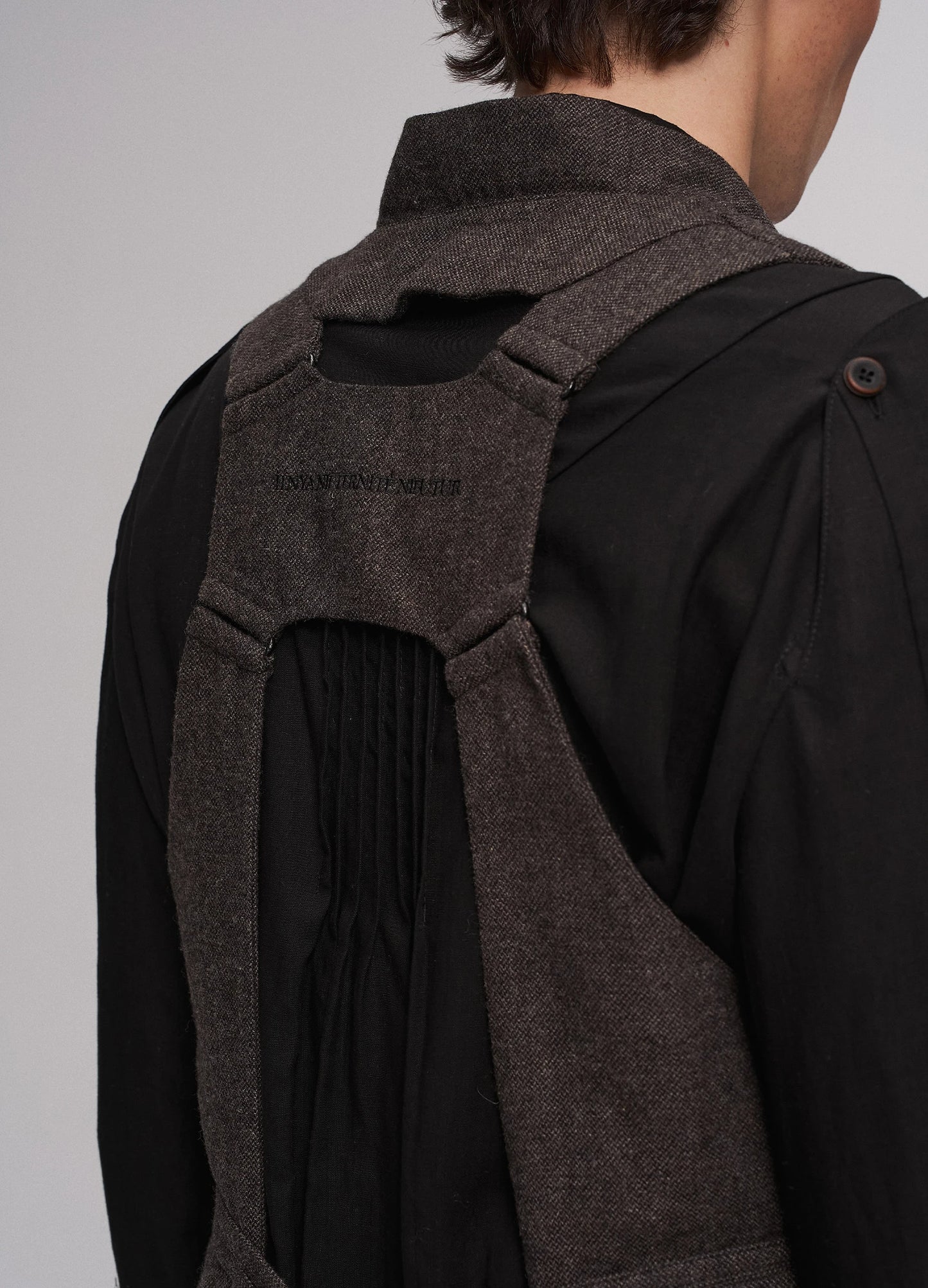 Buttoned Wool Vest