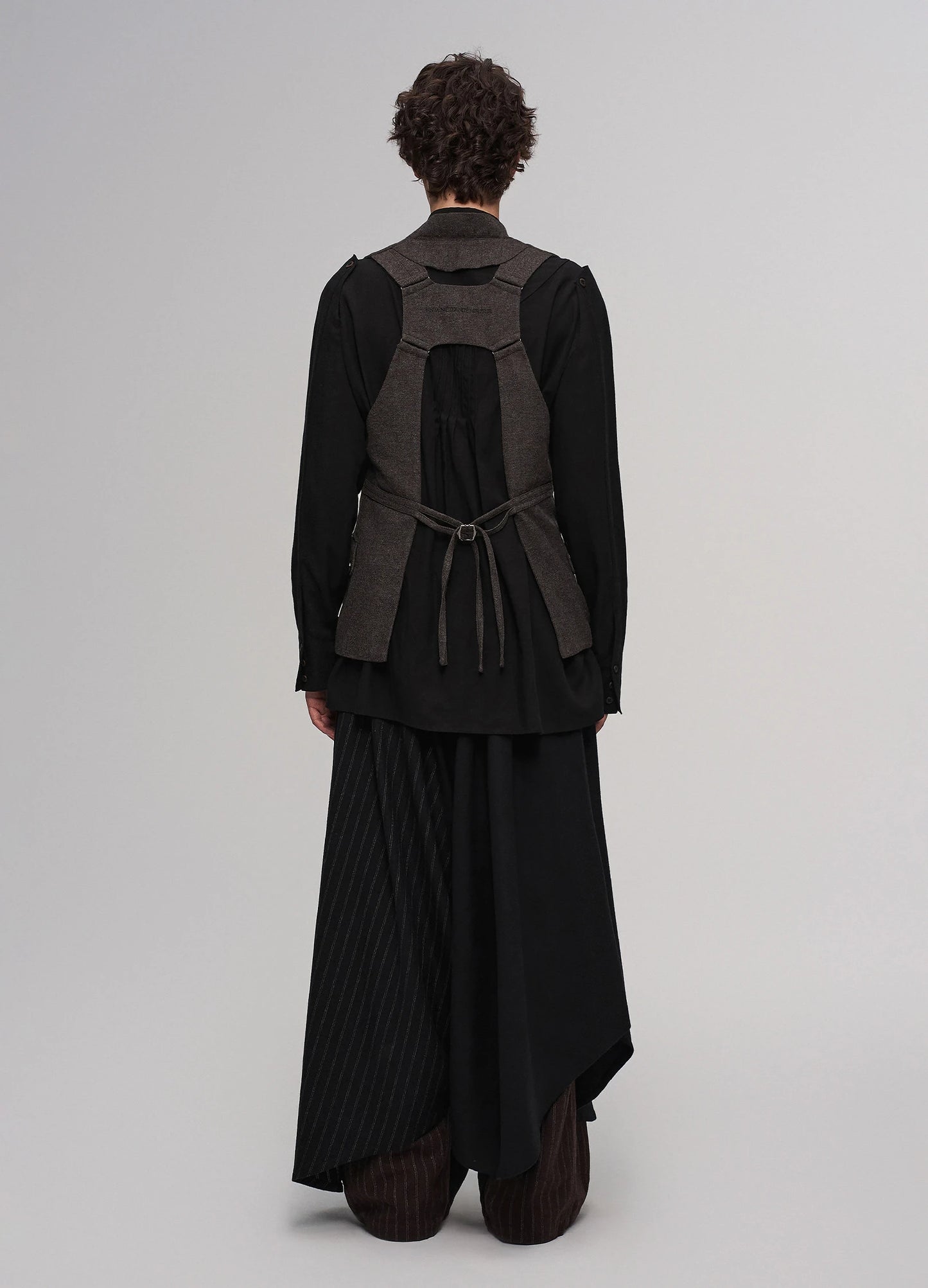 Buttoned Wool Vest
