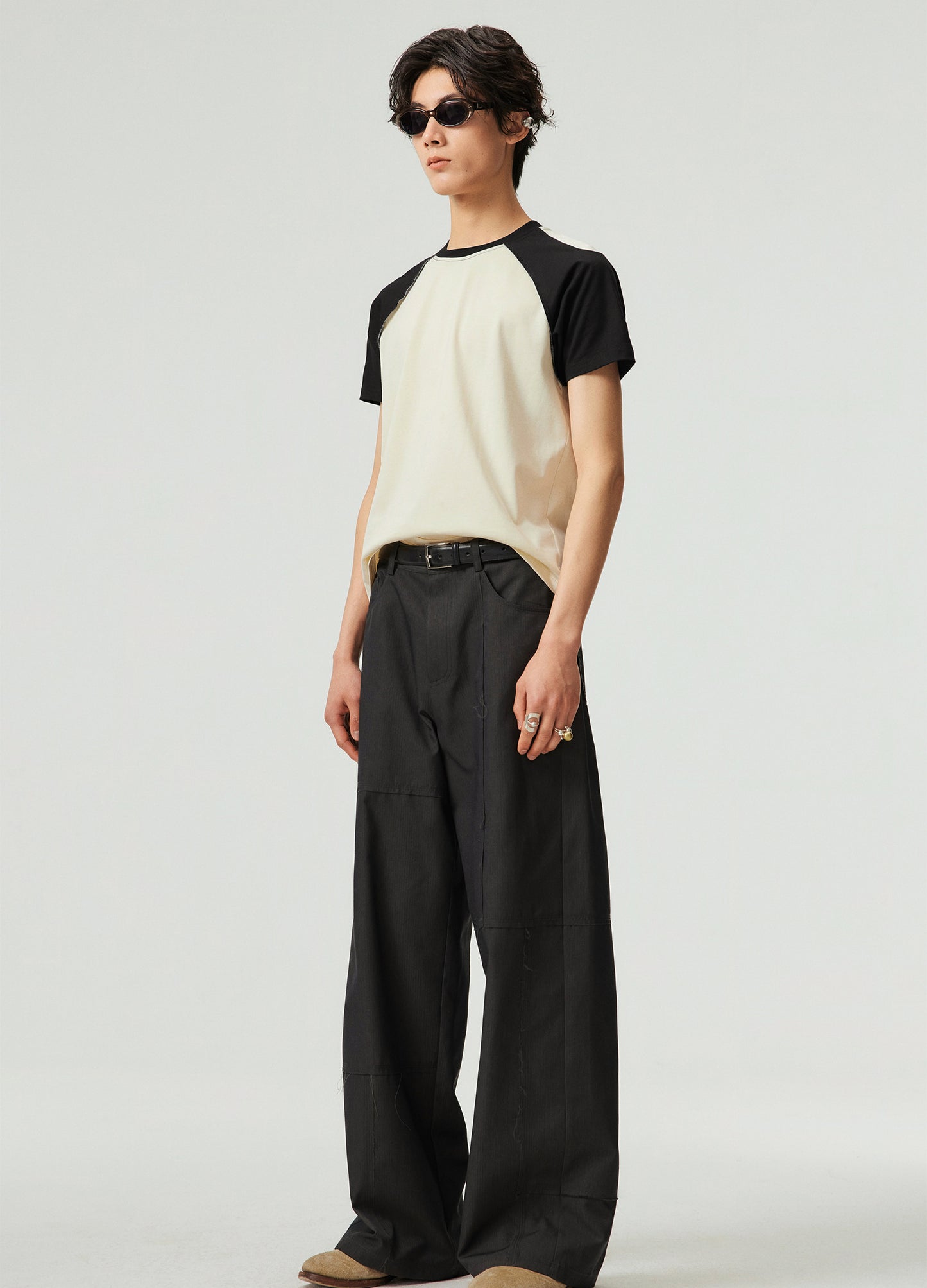 Contrast Sleeve Tee