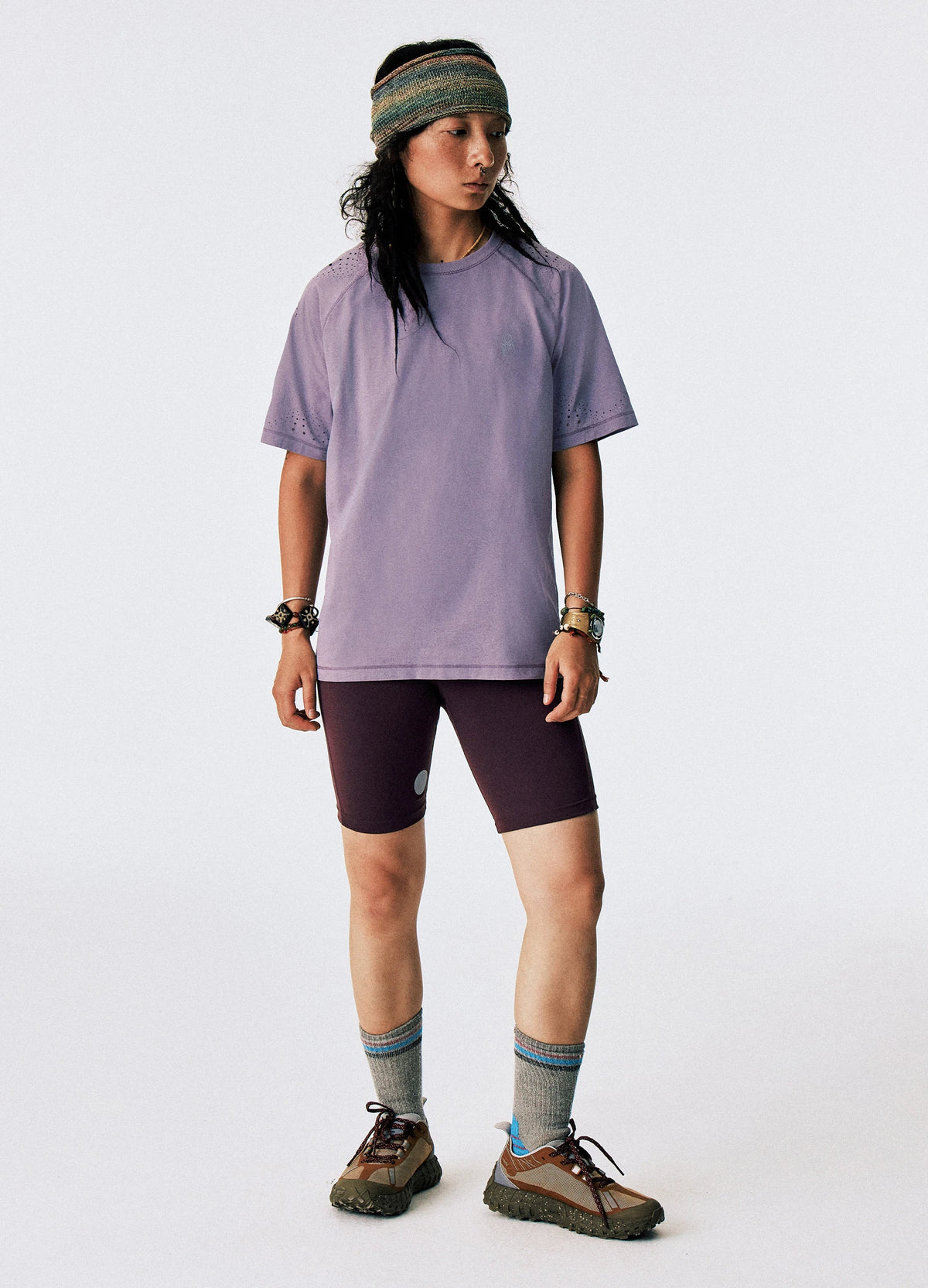 Carved Lavender Tee