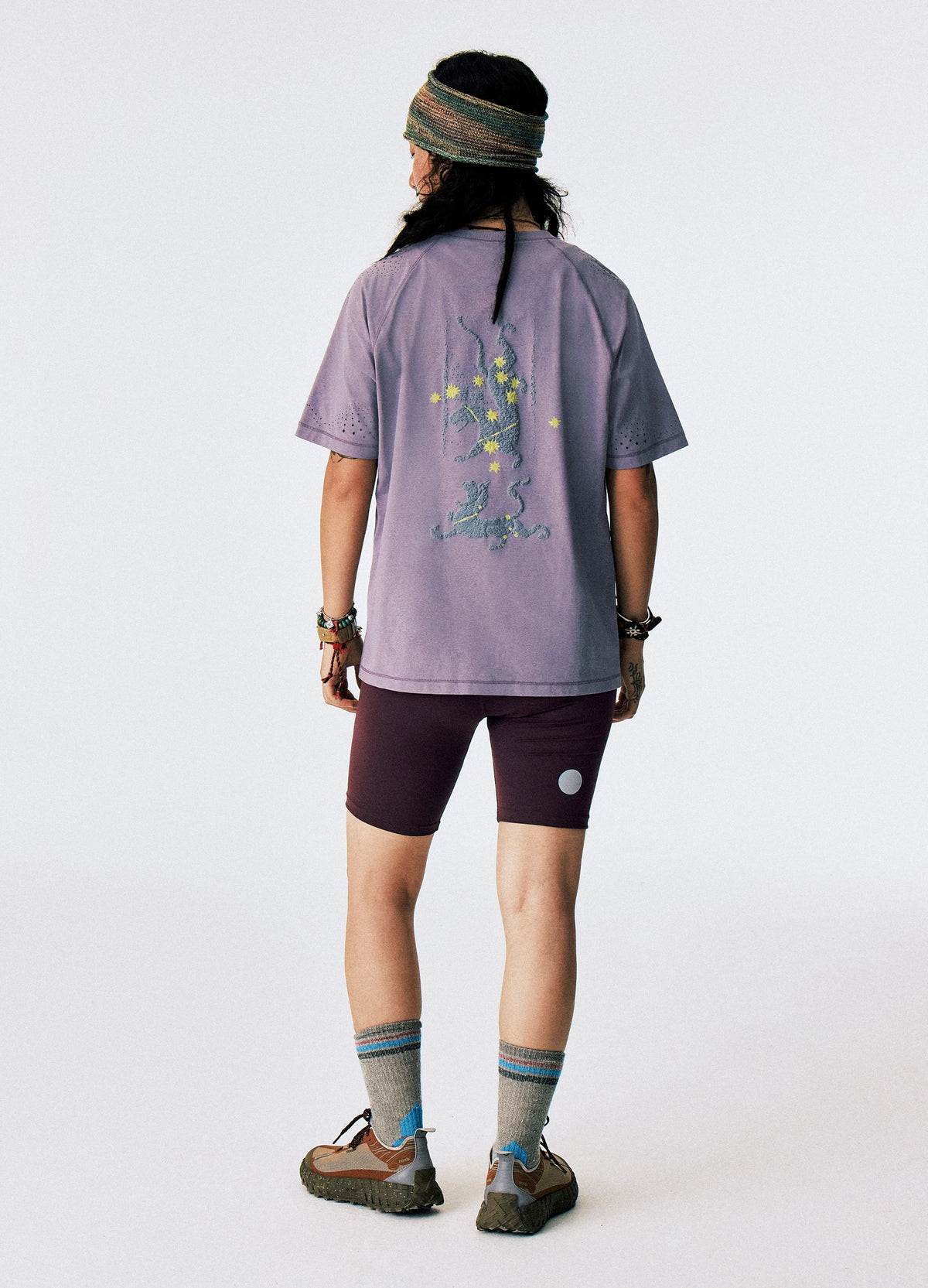 Carved Lavender Tee
