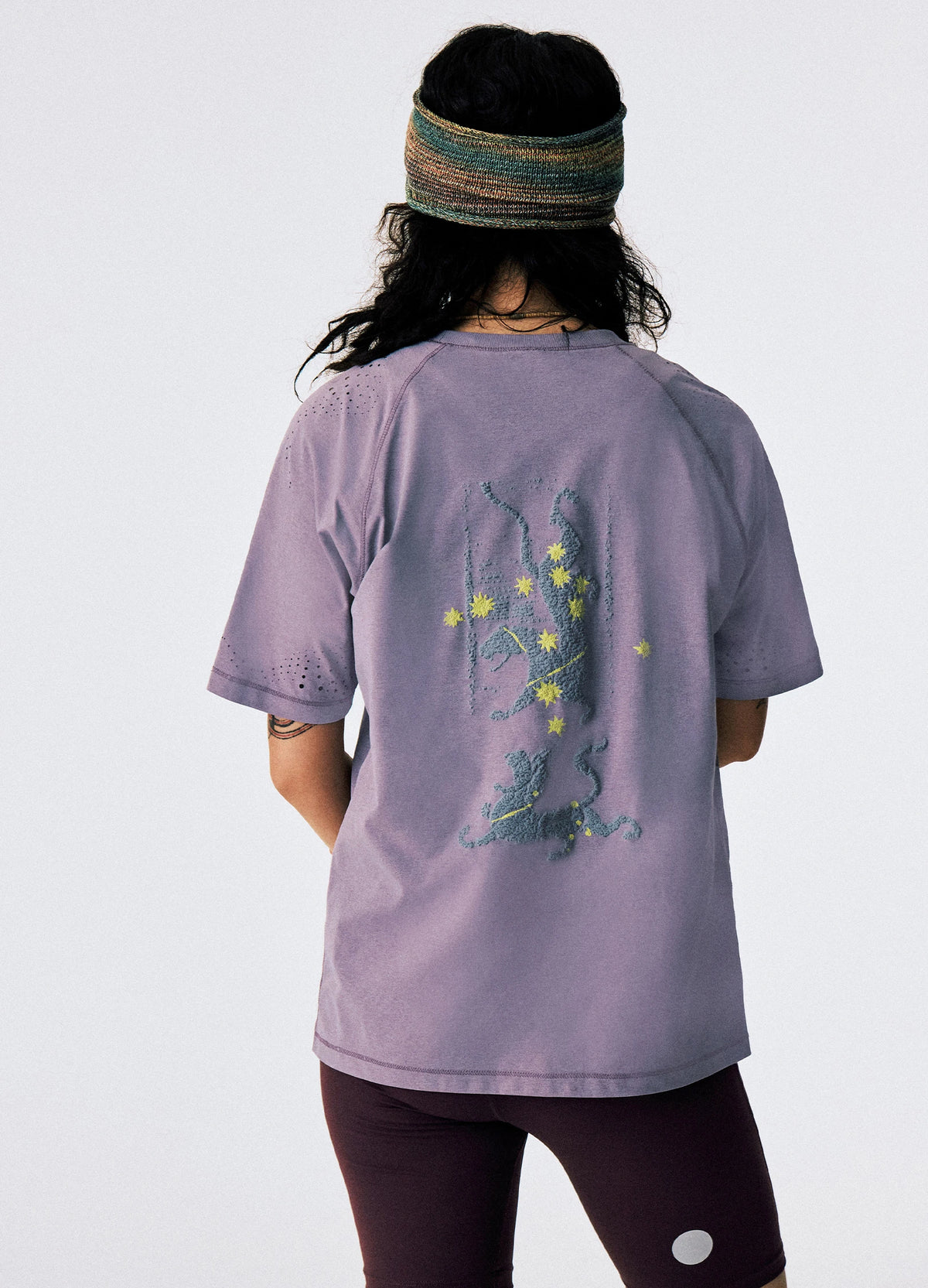 Carved Lavender Tee