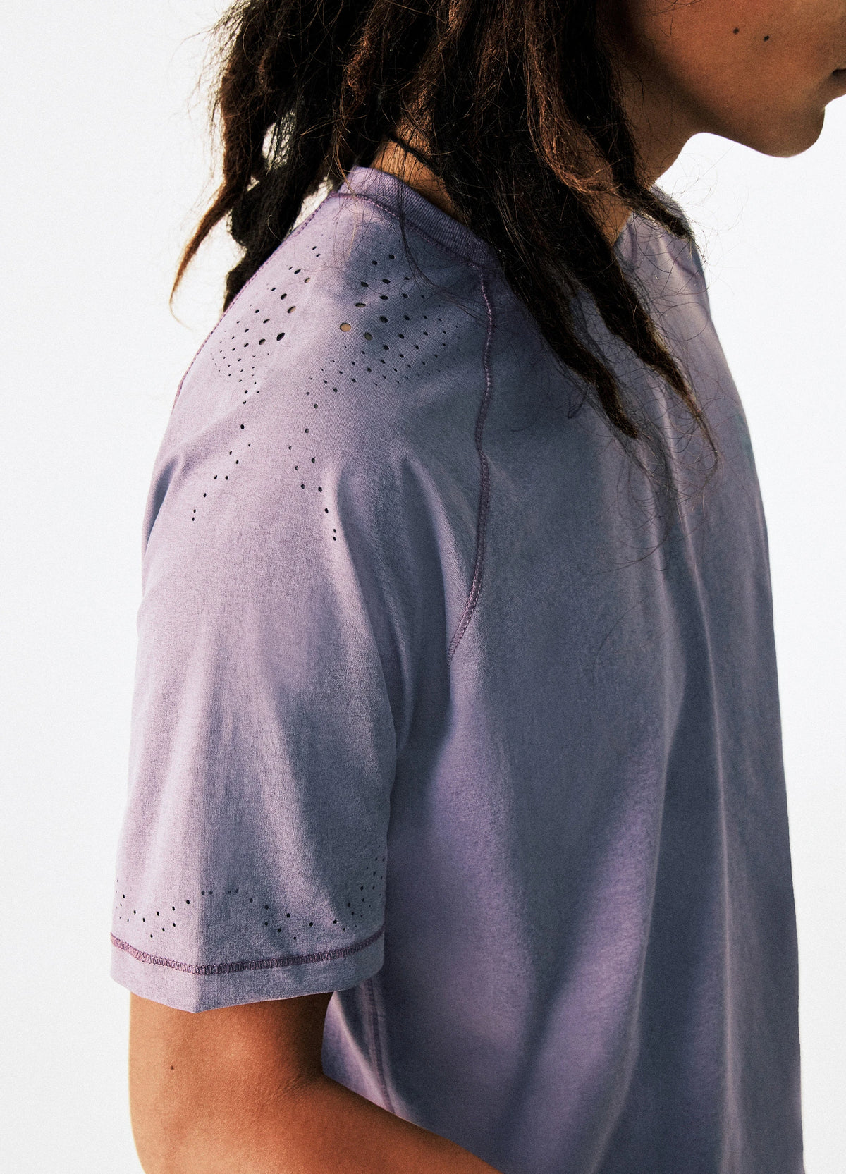 Carved Lavender Tee