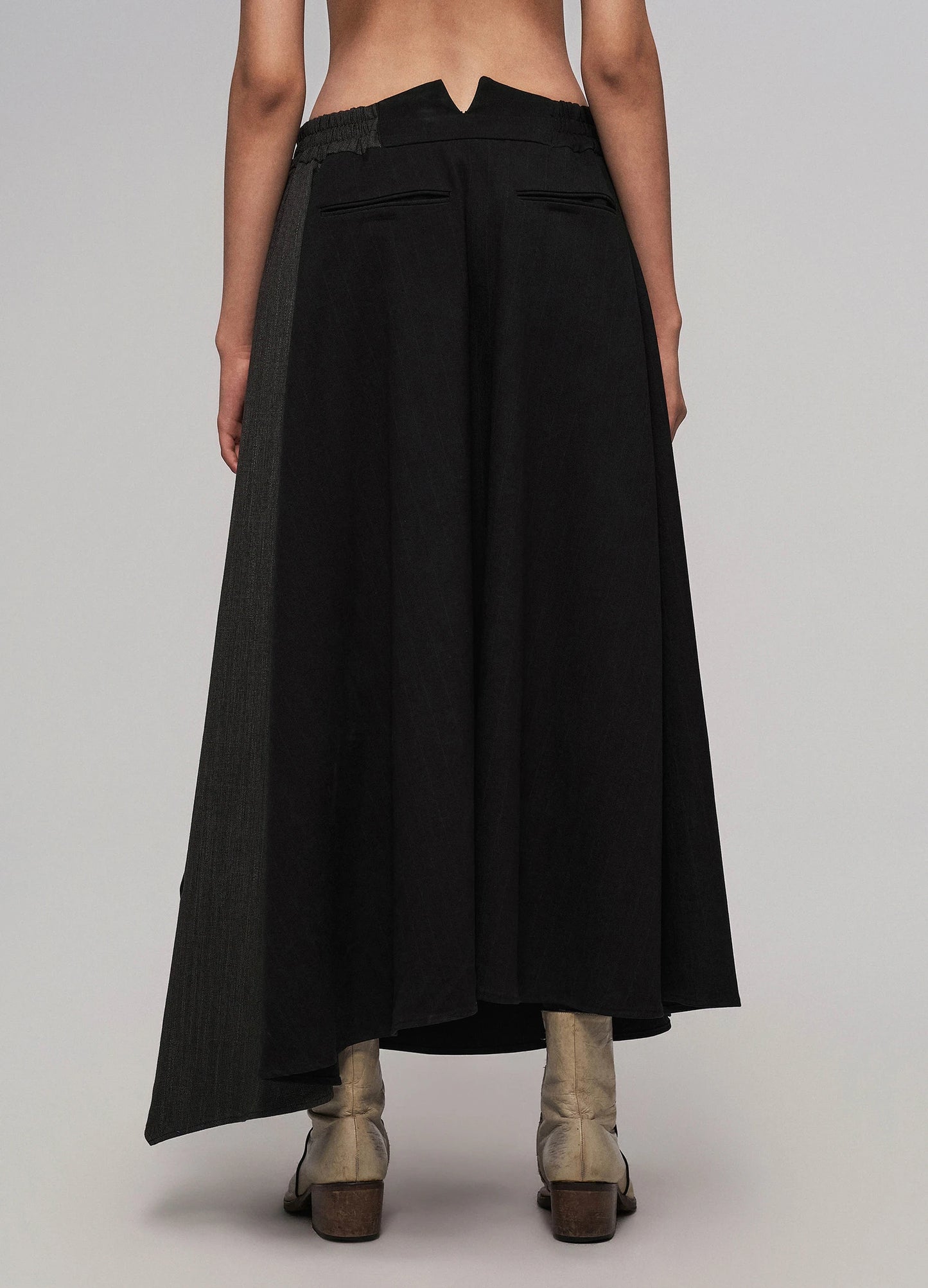 Cascade Draped Skirt