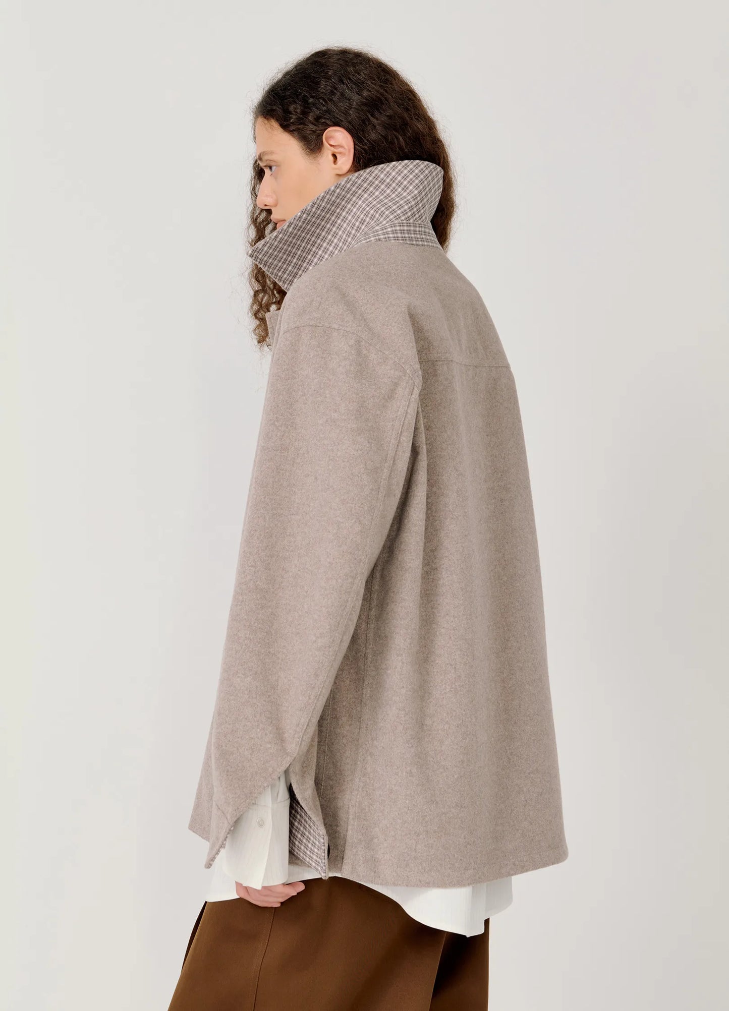 Checkered Split Jacket