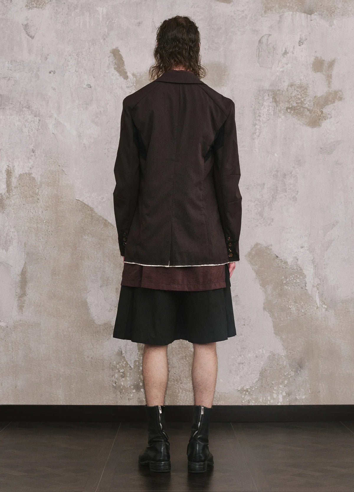 Coarse Panel Blazer