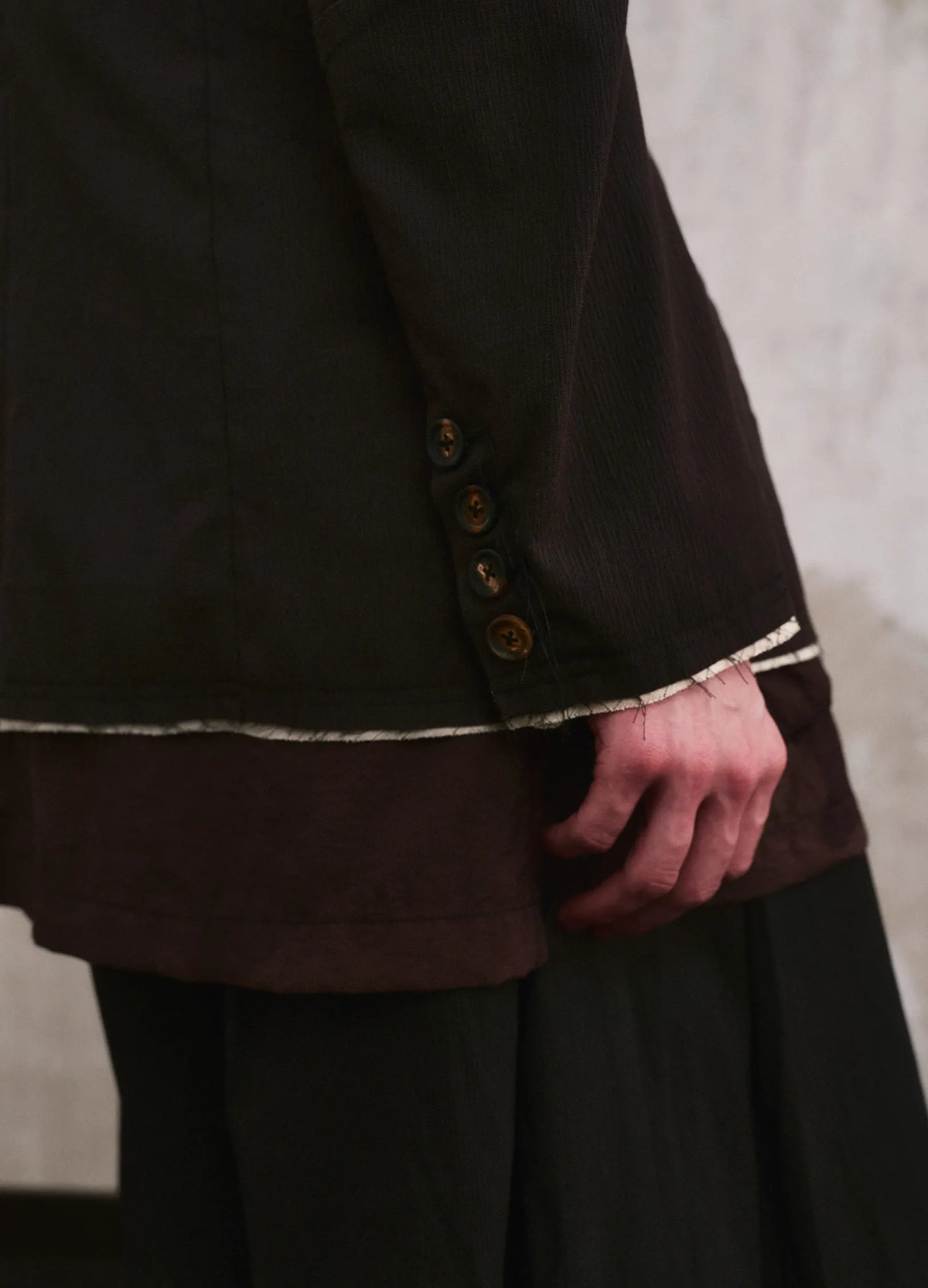 Coarse Panel Blazer