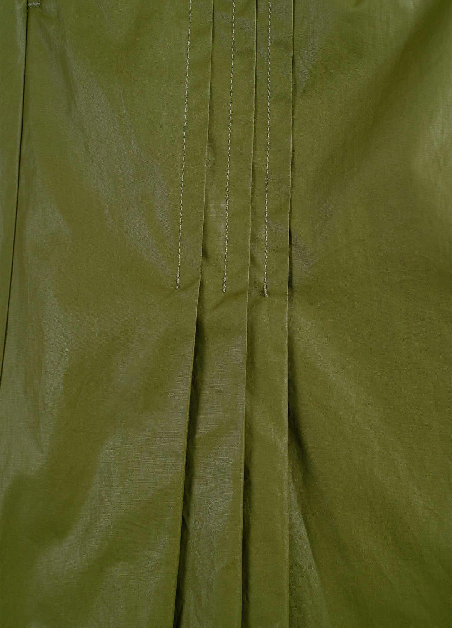 Coated A Line Skirt