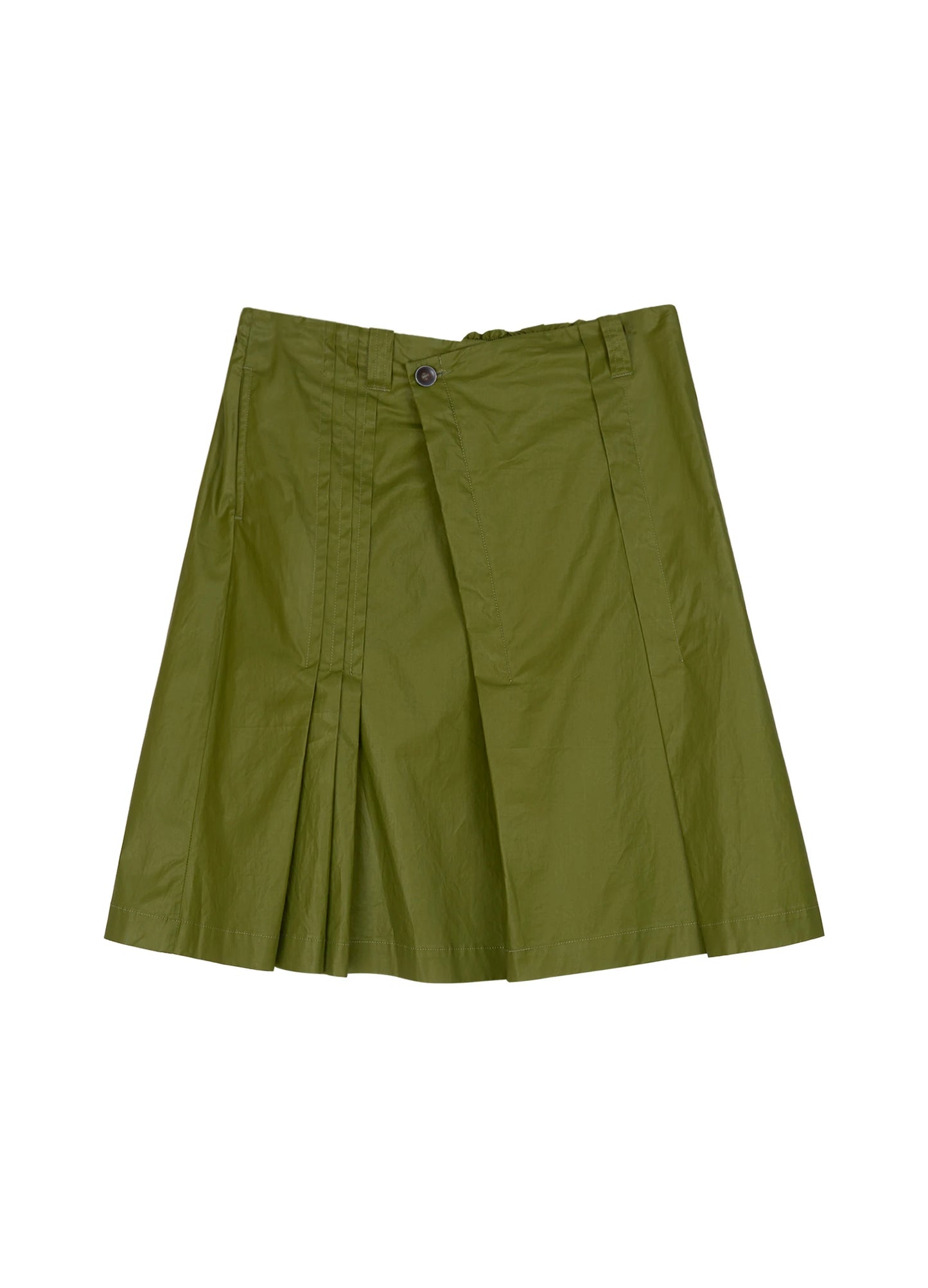 Coated A Line Skirt