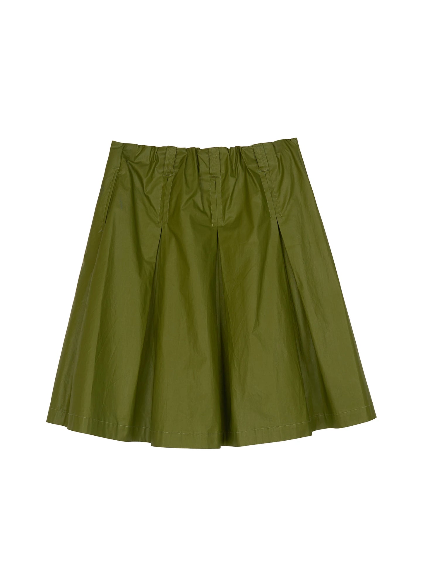 Coated A Line Skirt