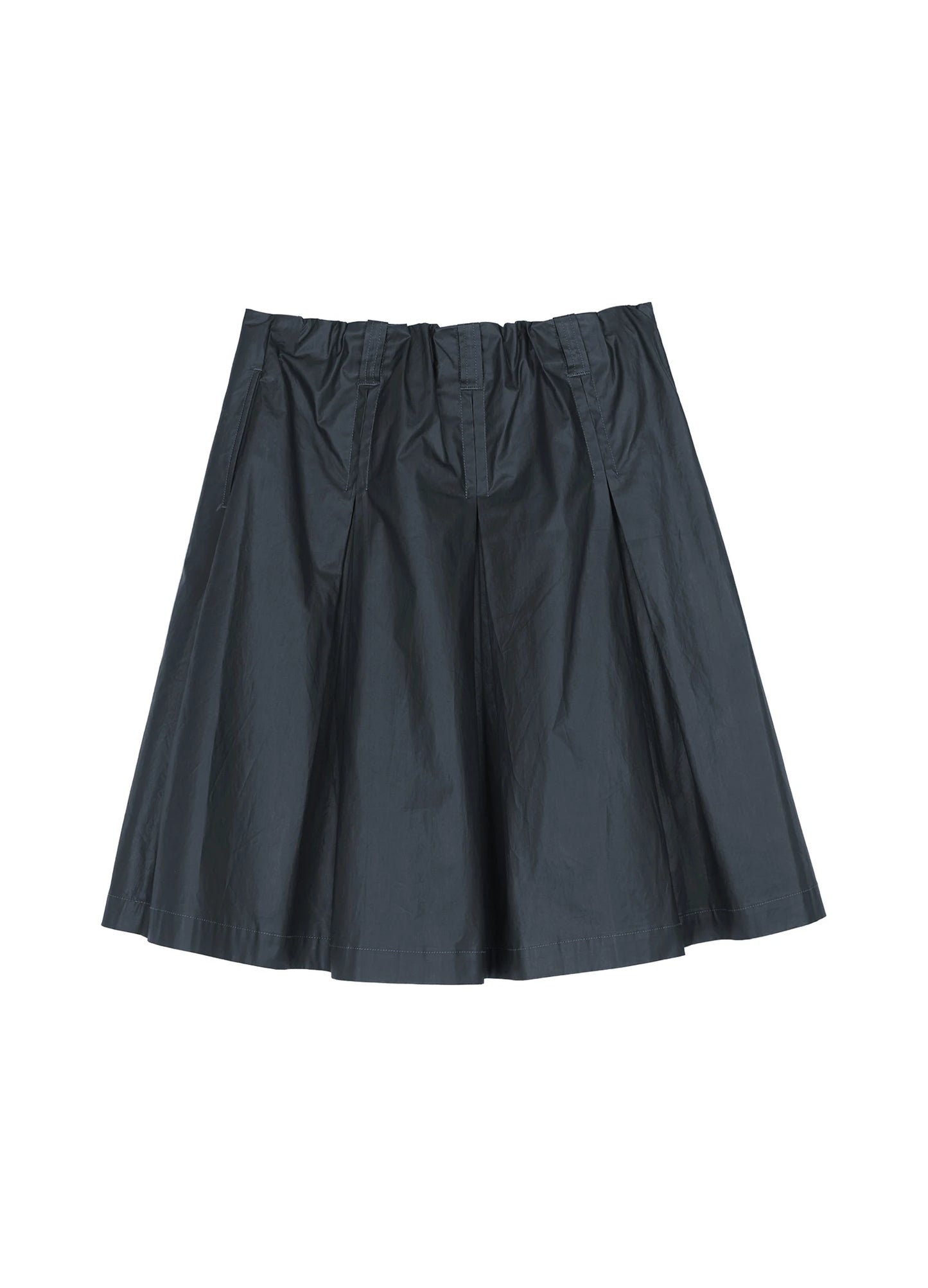 Coated A Line Skirt