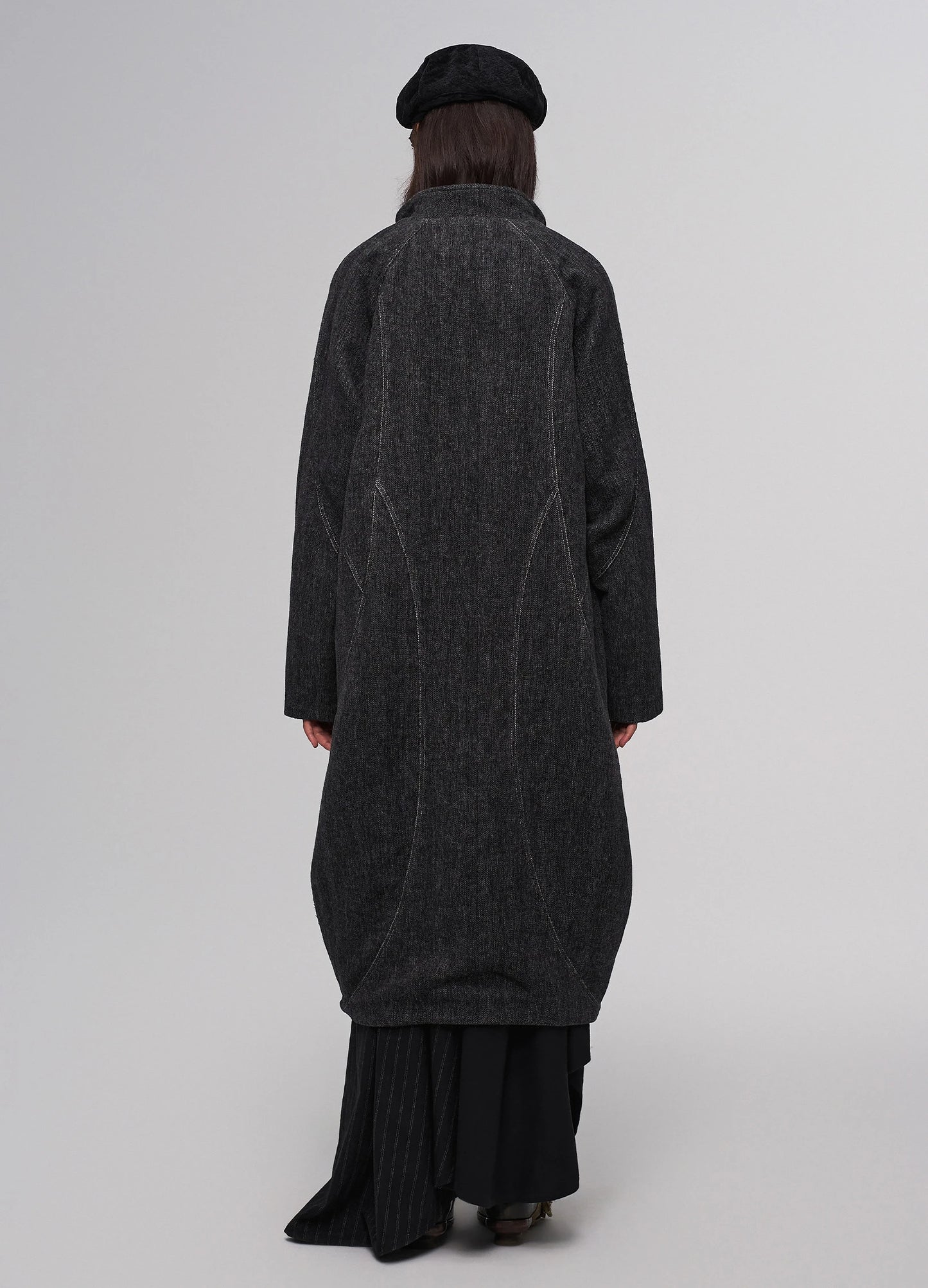 Cocoon Collar Coat
