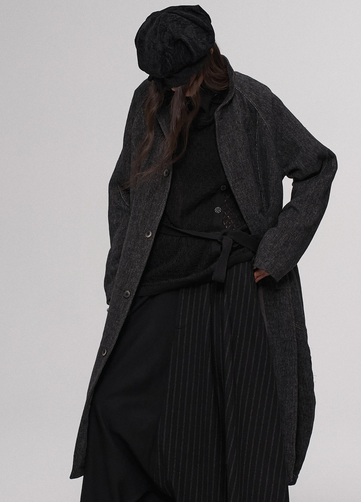 Cocoon Collar Coat