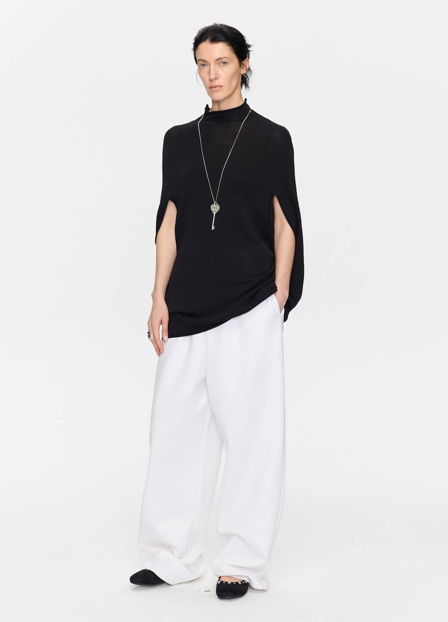 Knitted Cape Top