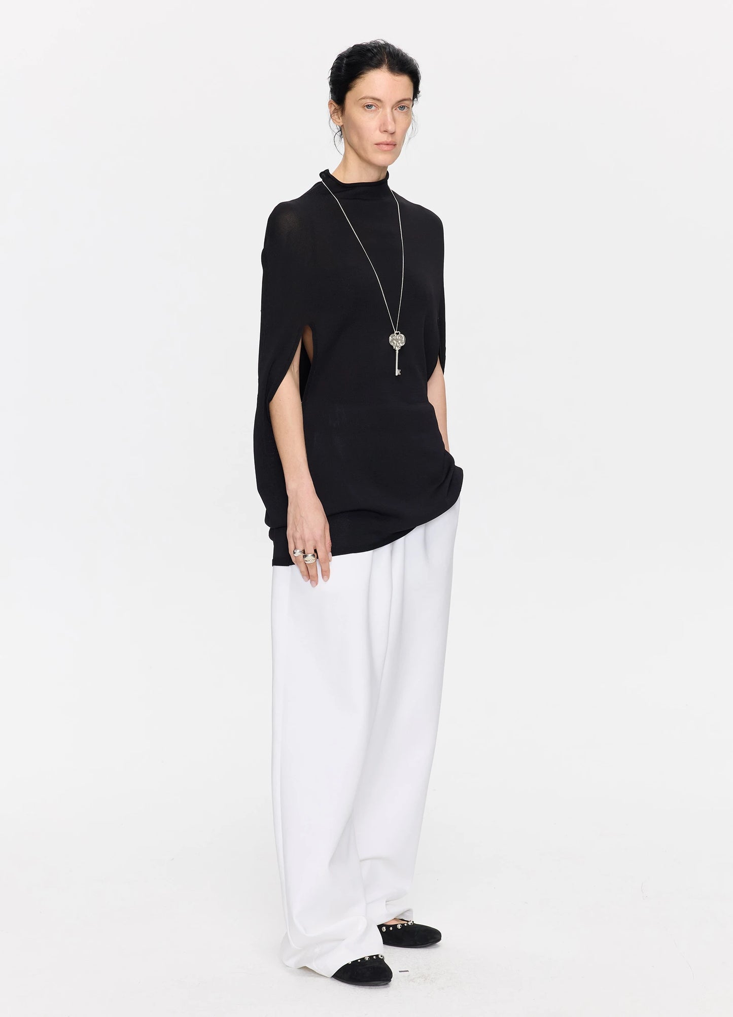 Knitted Cape Top