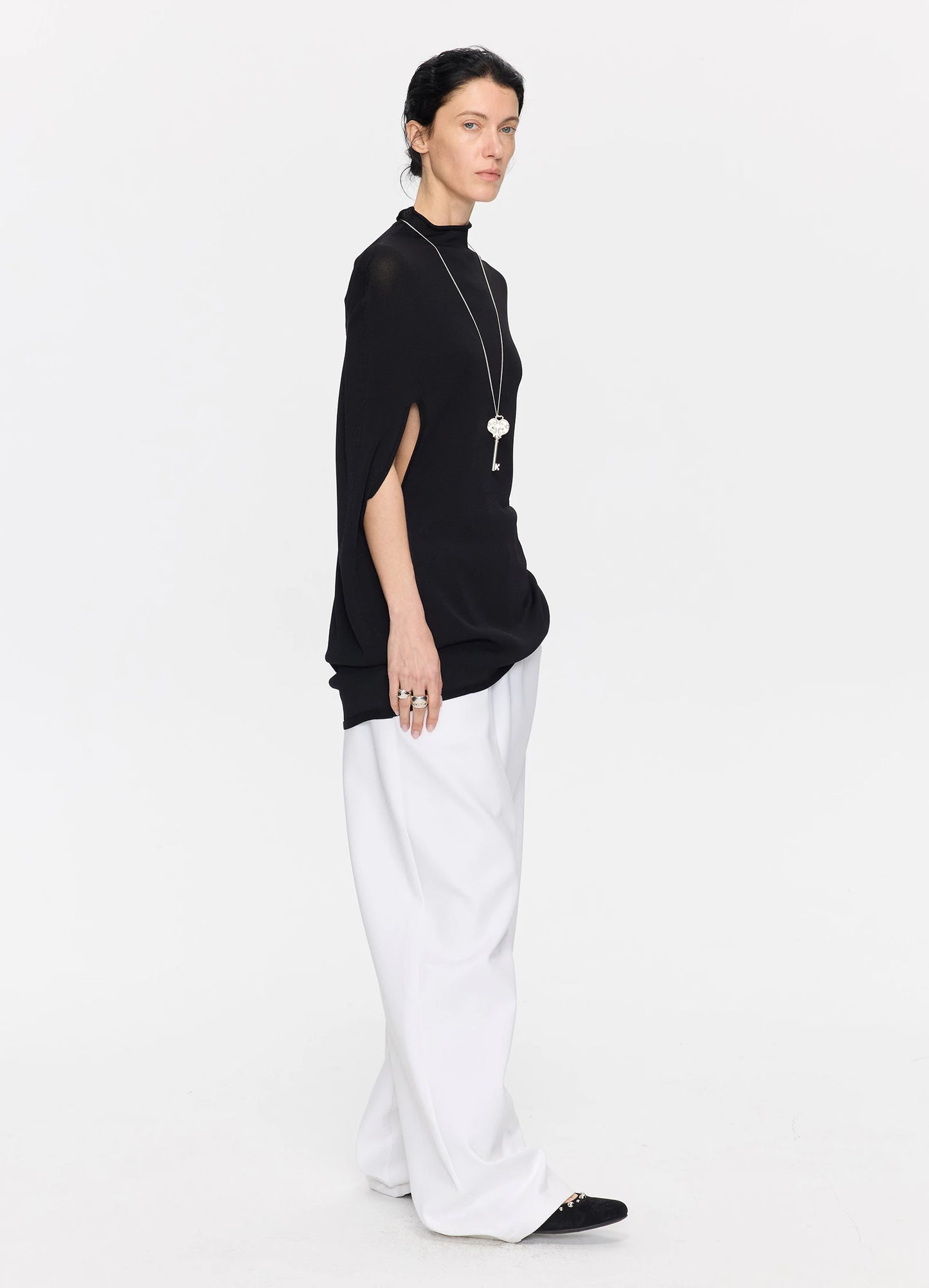 Knitted Cape Top