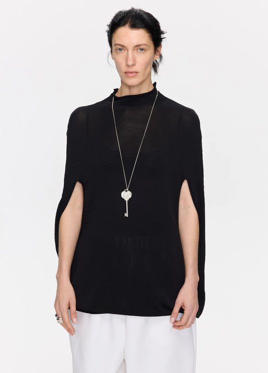 Knitted Cape Top