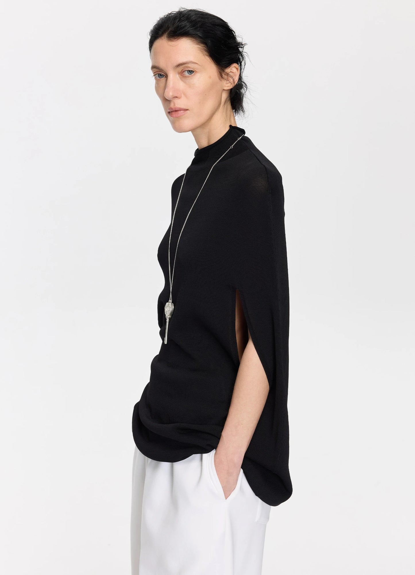 Knitted Cape Top