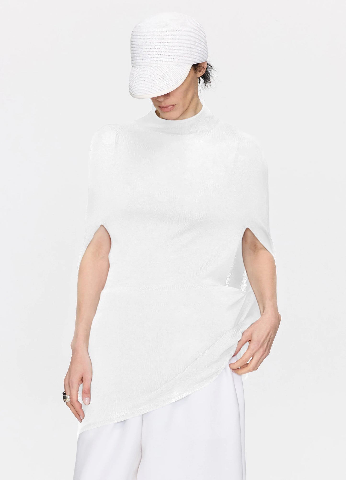 Knitted Cape Top