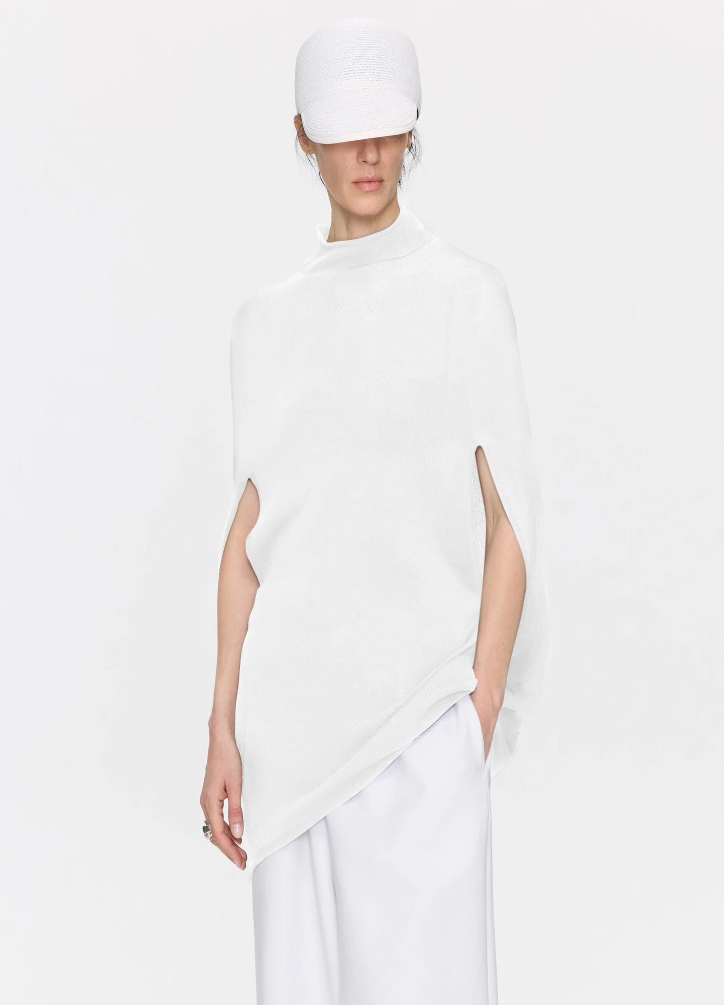 Knitted Cape Top