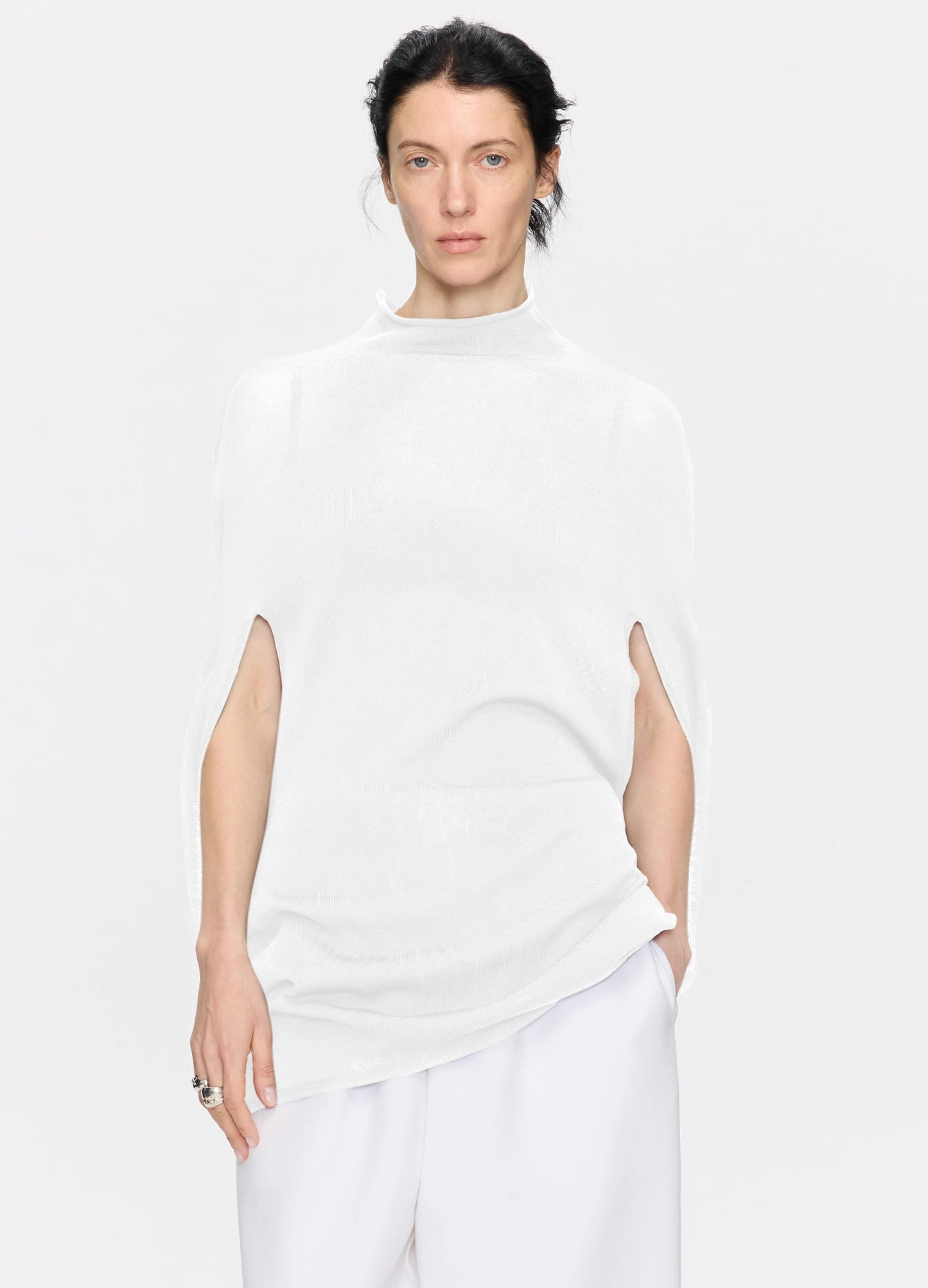 Knitted Cape Top