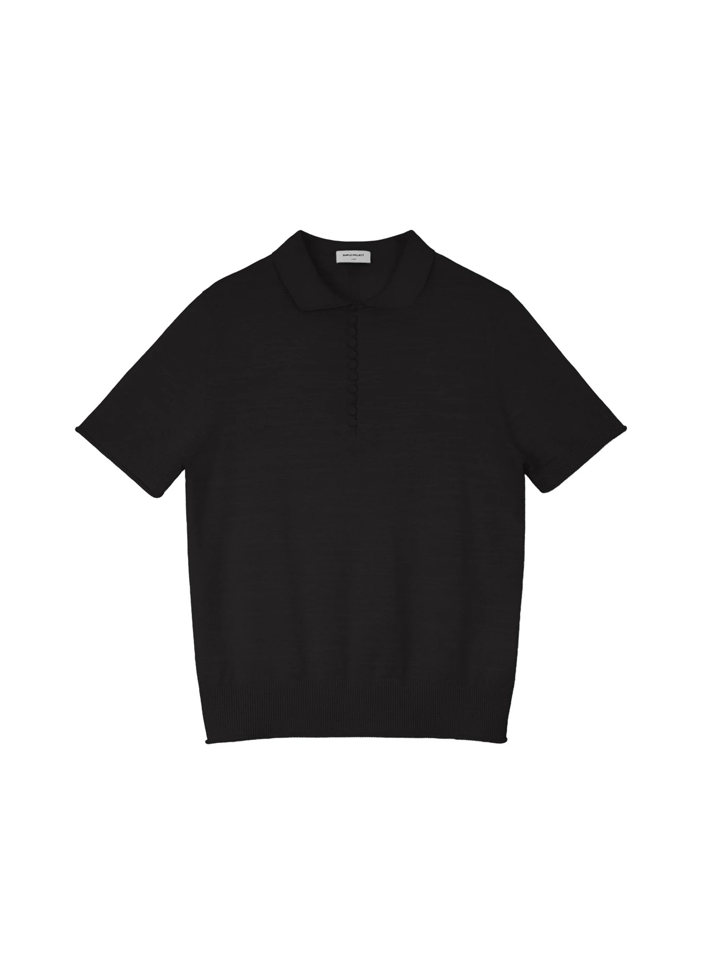 Contrast Knitted Polo