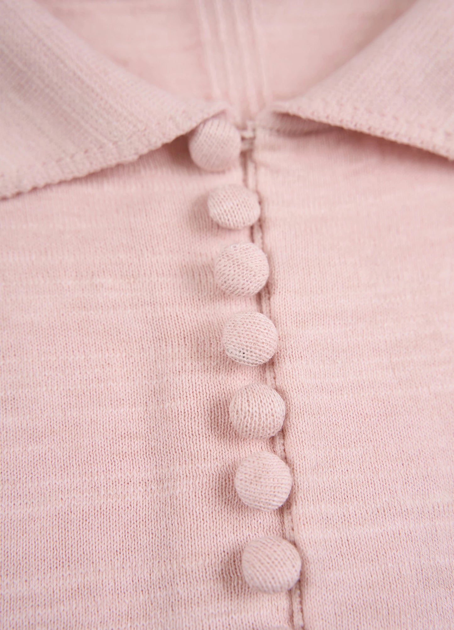 Contrast Knitted Polo