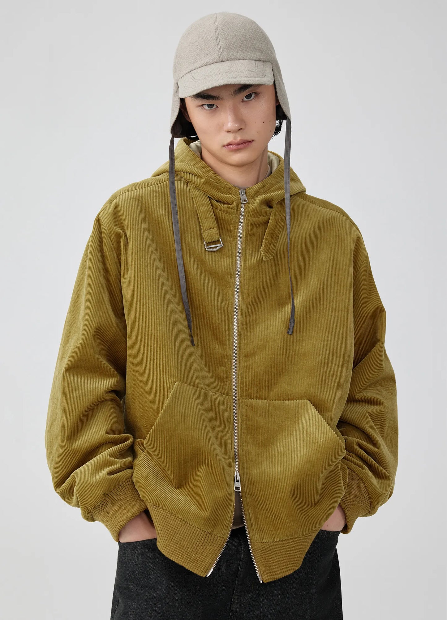 Corduroy Padded Jacket