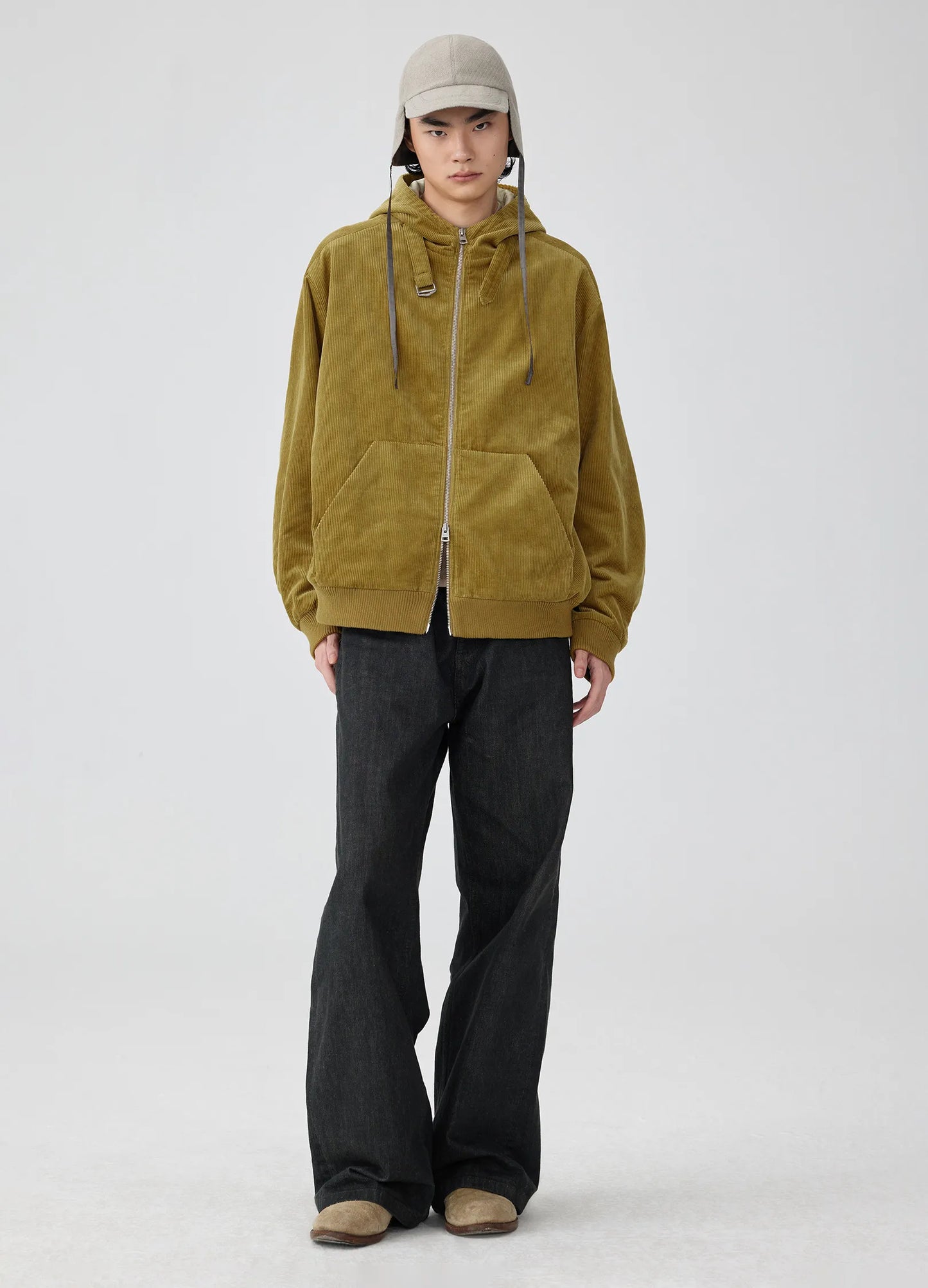 Corduroy Padded Jacket