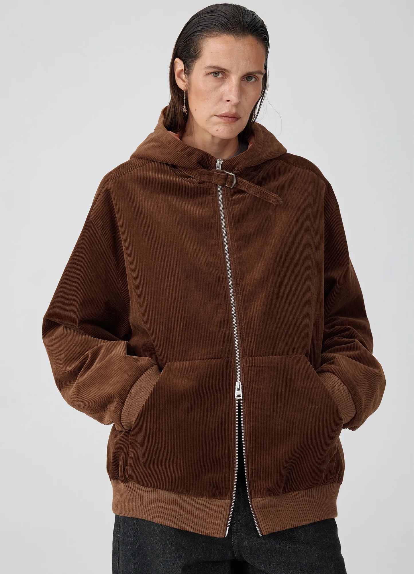 Corduroy Padded Jacket