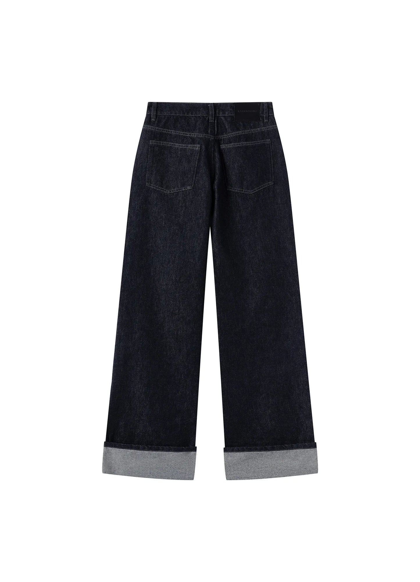 Cuffed Raw Denims