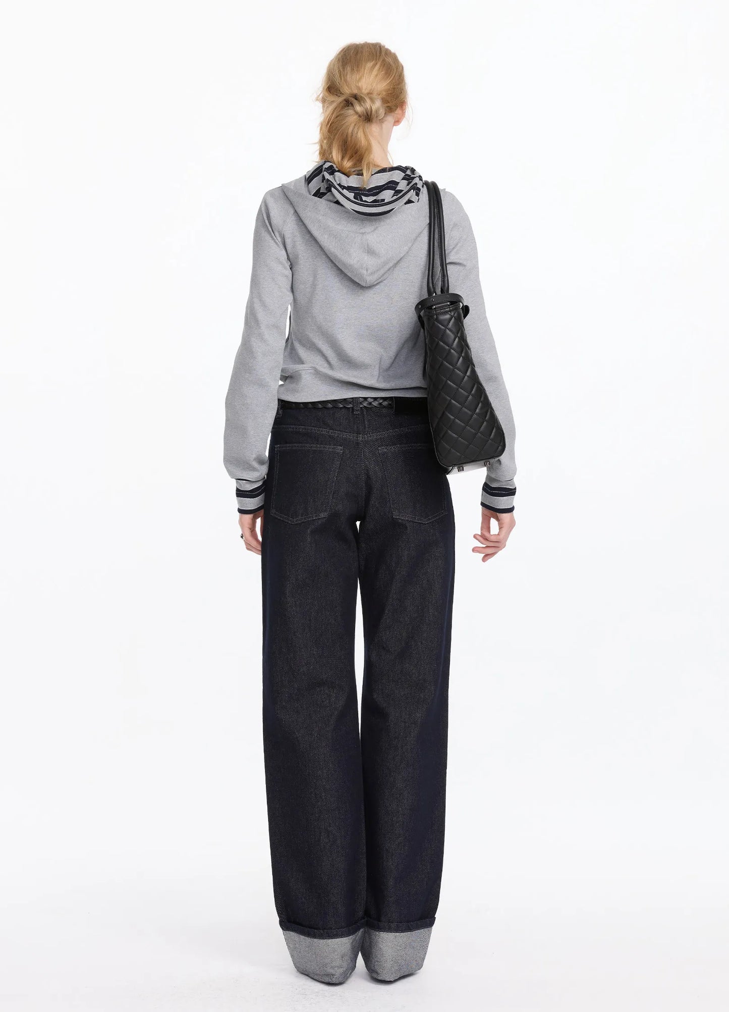 Cuffed Raw Denims