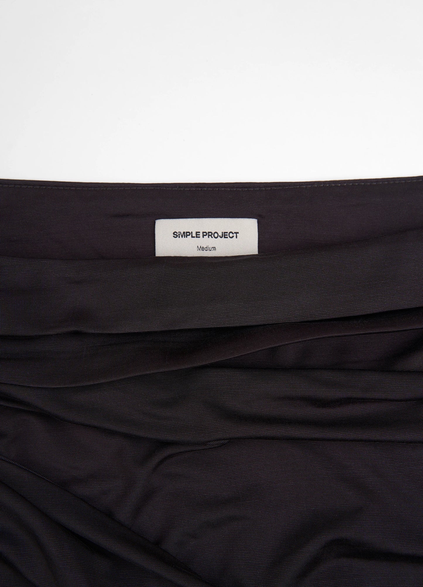 Cupro Mini Skirt