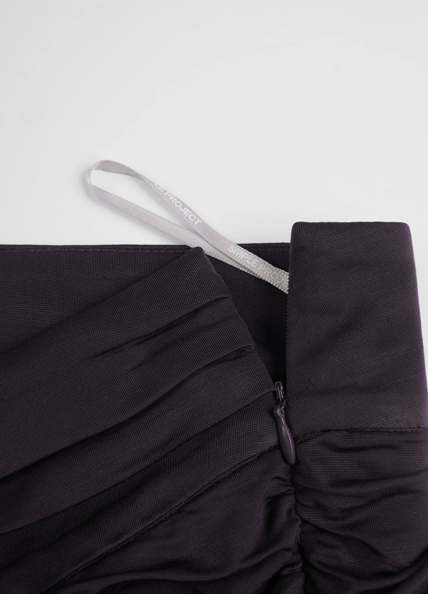 Cupro Mini Skirt